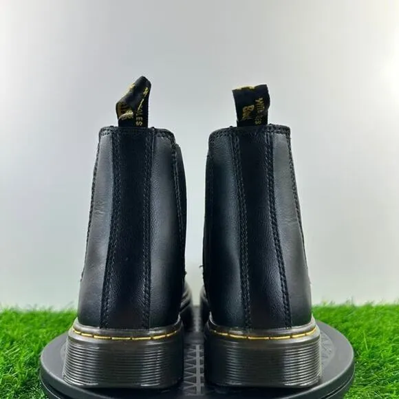 Dr Martens Dorrian Chelsea Women Size 7 Black Leather Ankle Boots NEW