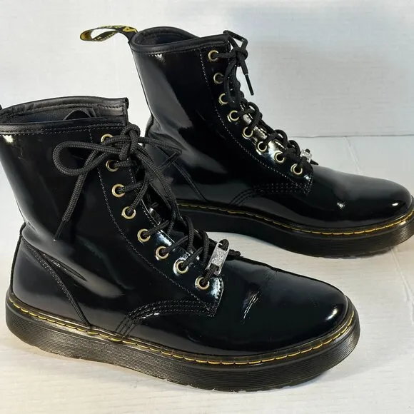 Dr. Martens L-10 M-9 Black combat Boots