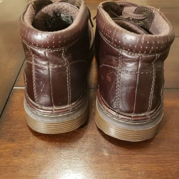 Dr. Martens Marty Leather Ankle Boots Men's Size 10 Brown