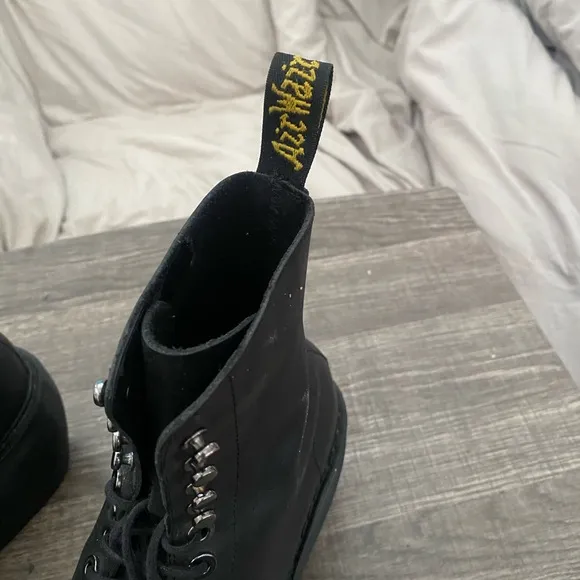 Dr. Martens rare Jamila platform lace up boots
