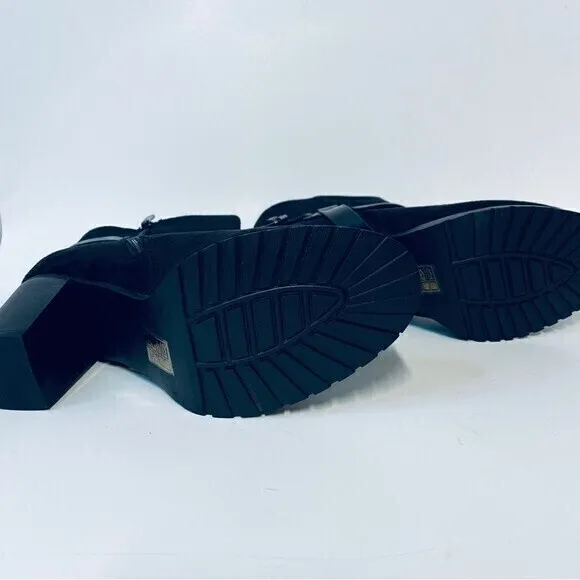 Dream Pairs‎ Black Ankle Booties Size 9-New Stylish and Comfortable