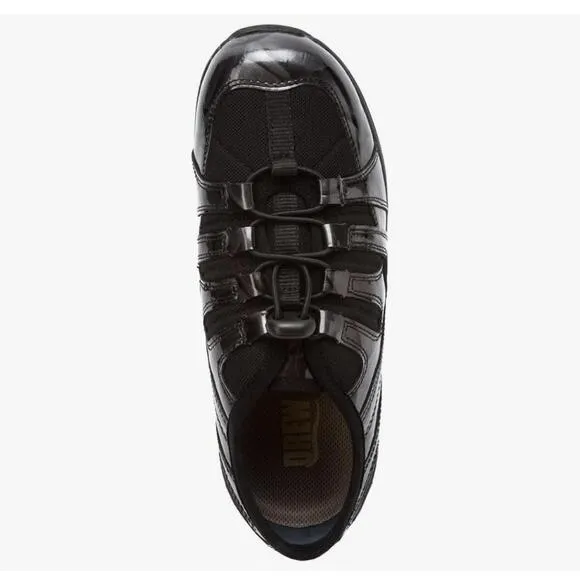 Drew Daisy Gray Marble Reflective Elastic Closure Shoe Size 7 M Comfort