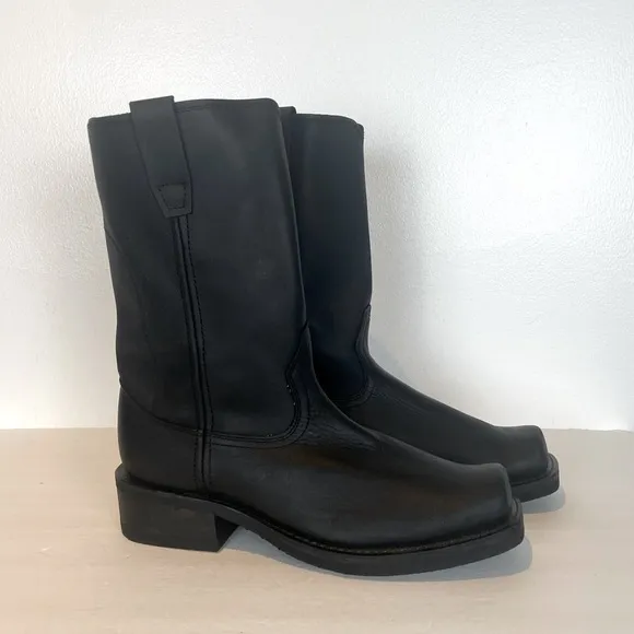Durango Men's Leather Boots Size 11D Color Black Mid