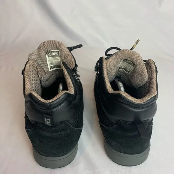 DVS Vanguard  Men's Black Skateboard Boots Size 9