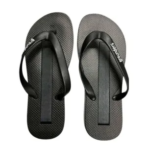 EARTHING GROUNDERS BLACK GROUNDING FLIP FLOPS SANDALS WOMENS SIZE 10 EUR 40 NEW