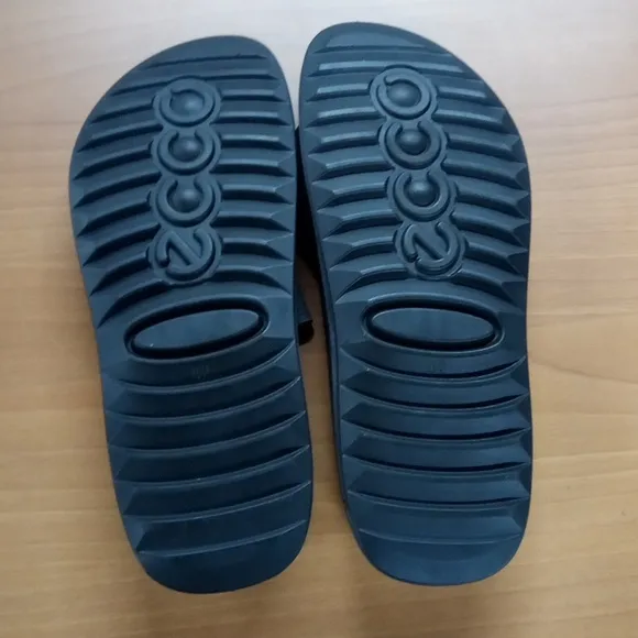 Ecco sandals 2nd cosmo two band titanium