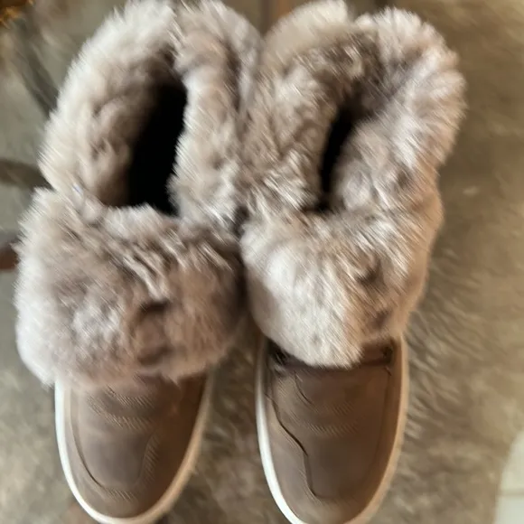 Ecco shearling boots size EUR 41 US 10