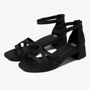 Eileen Fisher Noni Sandals with Ankle Strap in Black, 7.5 NWOB
