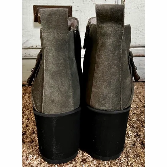 Eileen Fisher Tinker Wedge Boots Booties 11