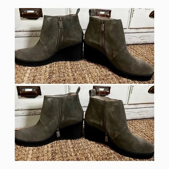 Eileen Fisher Tinker Wedge Boots Booties 11