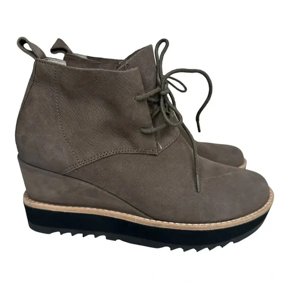 Eileen Fisher Women's Gray Capa Wedge Bootie. Sz: 6