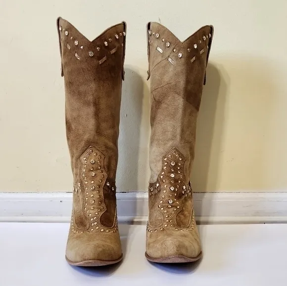 EL VAQUERO‎ BOOTS TAN 10