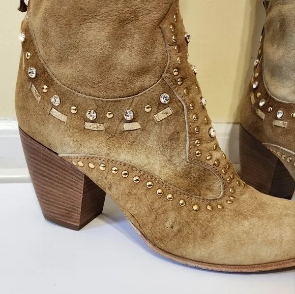 EL VAQUERO‎ BOOTS TAN 10