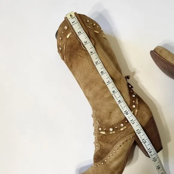 EL VAQUERO‎ BOOTS TAN 10
