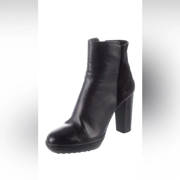 Elegant Black Ankle Boots Tod’s USA 6.5
