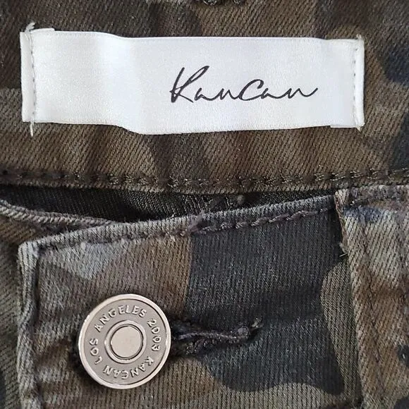 Estilo Camo Print Kancan Skinny Jeans