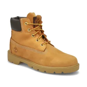 EUC Junior’s Size 6 (Euro Sz 39) Timberland Classic 6” Lace-up Boots In Wheat
