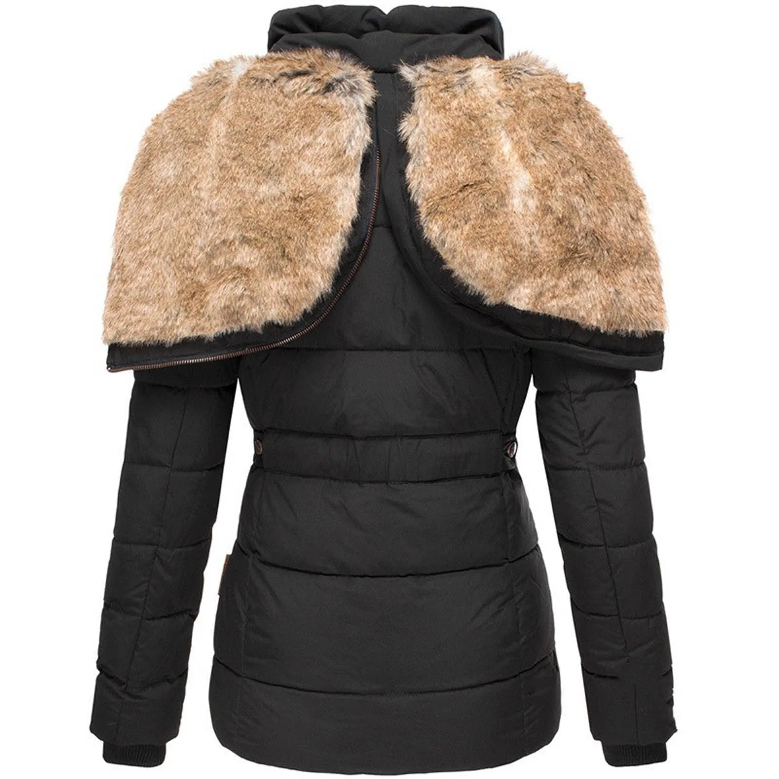 Evie – Hooded Winter Parka – Water-Resistant & Comfortable