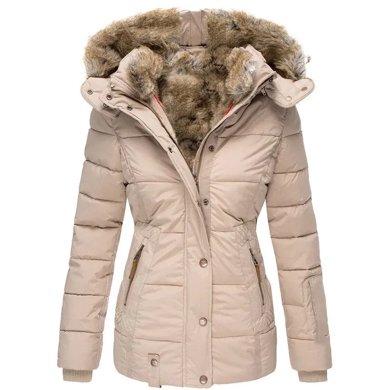 Evie – Hooded Winter Parka – Water-Resistant & Comfortable