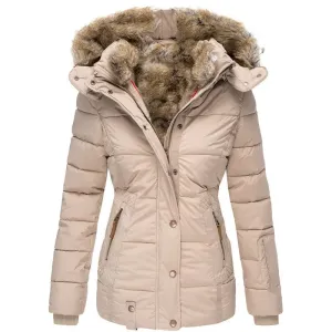 Evie – Hooded Winter Parka – Water-Resistant & Comfortable