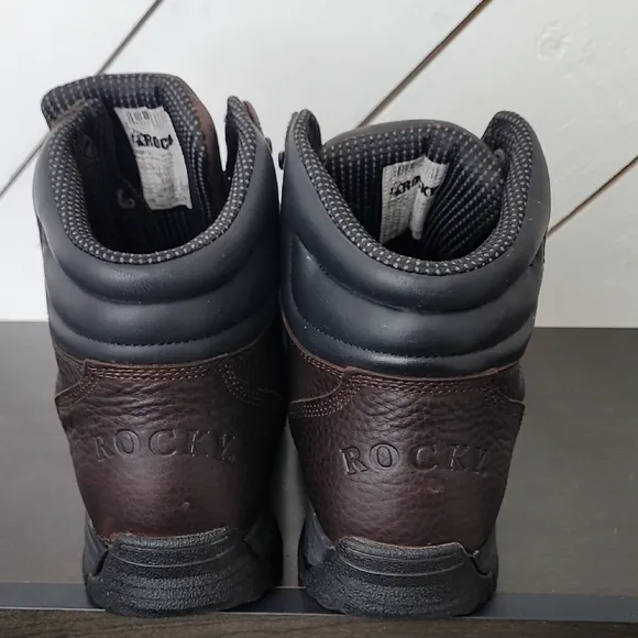 Excellent. ROCKY MobiLite Steel Toe Waterproof Work Boots Size 14
