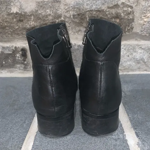 Fabianelli Made in Italy Genuine Leather Ankle Booties