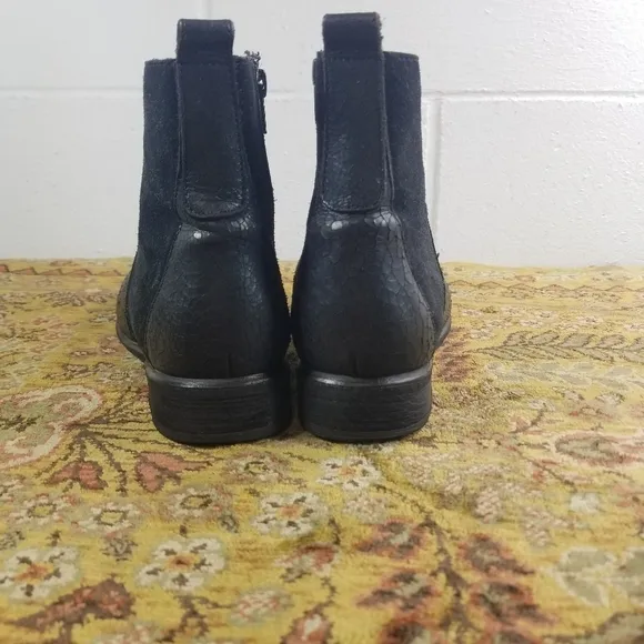 Farylrobin for Free People Robby No Studs black leather ankle boots