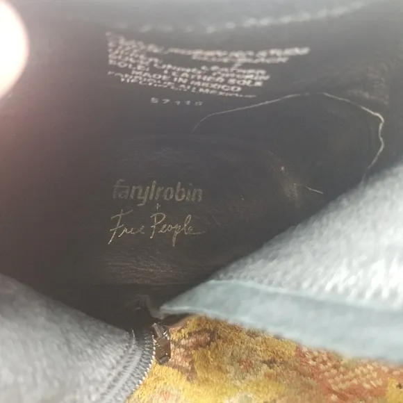 Farylrobin for Free People Robby No Studs black leather ankle boots