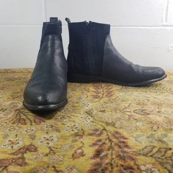 Farylrobin for Free People Robby No Studs black leather ankle boots