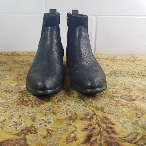 Farylrobin for Free People Robby No Studs black leather ankle boots