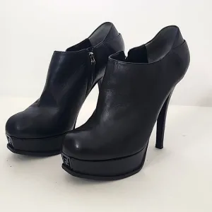 Fendi Black Platform Booties Size 41