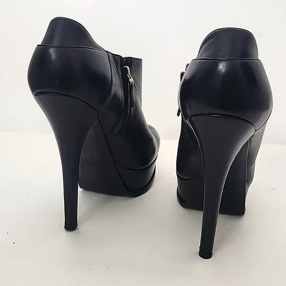 Fendi Black Platform Booties Size 41