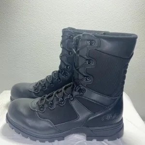 FILA Men’s Stormer High Top Boots – Black Leather – Size 11.5 – Lace-Up Comfort