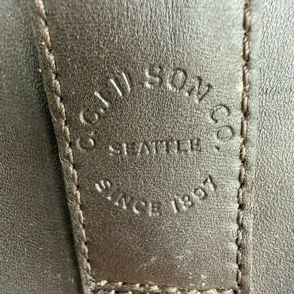Filson Dark Chocolate Roper Boots