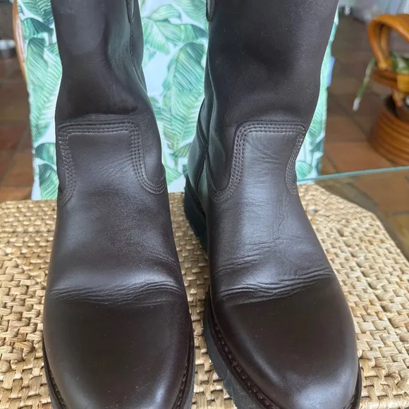 Filson Dark Chocolate Roper Boots