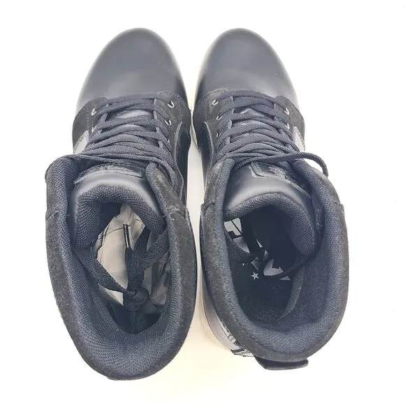 FLY Racing M16 Shoes Men's 12 Waterproof Leather Motorcycle Riding Black NEW