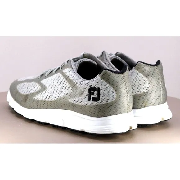 FootJoy Superlites XP Men's Waterproof Spikeless Golf Shoes Size 9 Gray 58025