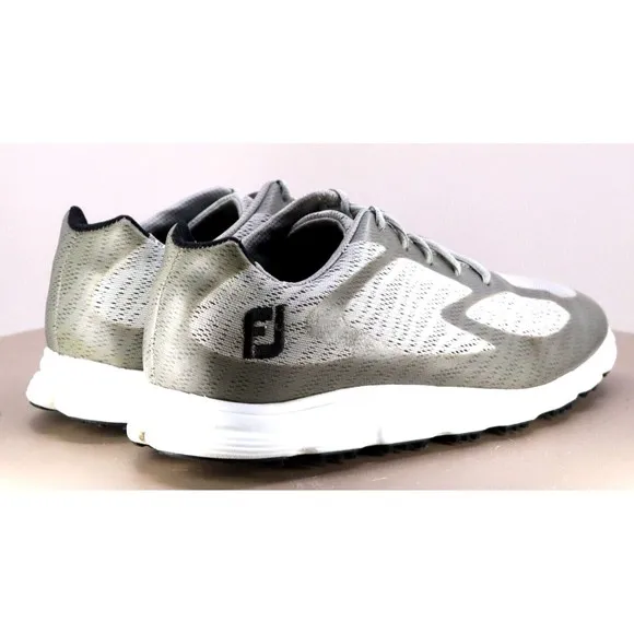 FootJoy Superlites XP Men's Waterproof Spikeless Golf Shoes Size 9 Gray 58025