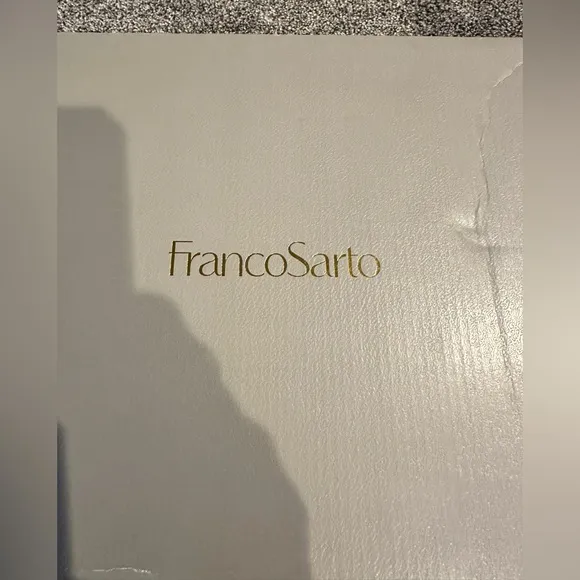Franco Sarto Womens KEILAH Leather Heels Ankle Boots - Size 6.5 - New In Box