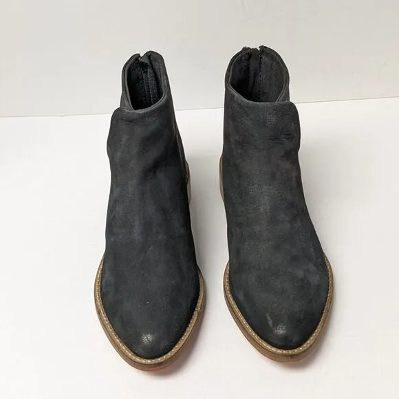 Free People Century Ankle Boots, Black, Womens 6 M (EU 36)