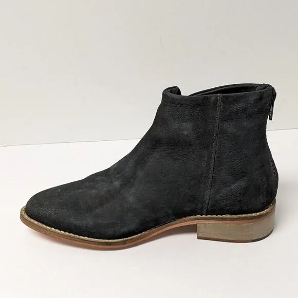 Free People Century Ankle Boots, Black, Womens 6 M (EU 36)