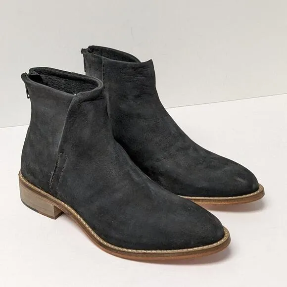 Free People Century Ankle Boots, Black, Womens 6 M (EU 36)