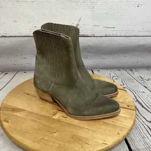 Free People Chelsea Boot Women's Size 5.5 EUR 36 Bootie Frontier Suede Western