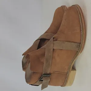 Free People Las Palmas Distressed Leather Women's Ankle Boots