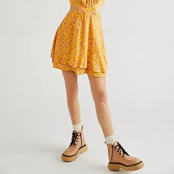 Free People Mara Lace-Up Boots