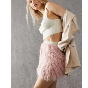 Free People Party Time Mini Skirt New Size M