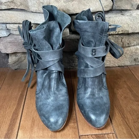 Free People Steven Wonders Heeled Ankle Boots