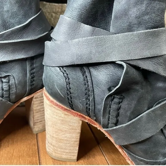 Free People Steven Wonders Heeled Ankle Boots