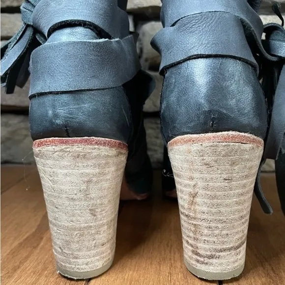 Free People Steven Wonders Heeled Ankle Boots