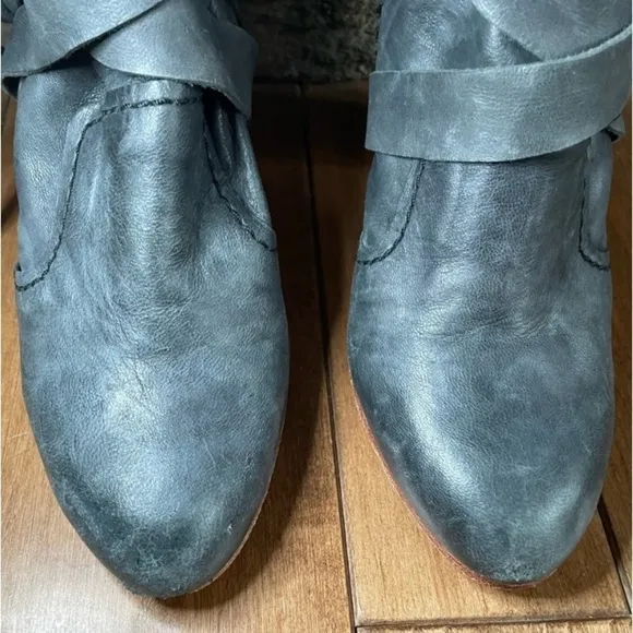 Free People Steven Wonders Heeled Ankle Boots